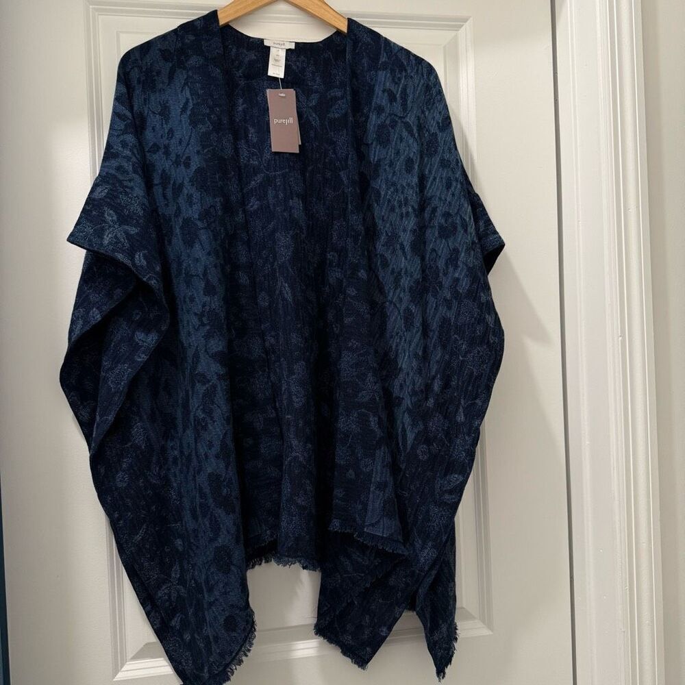 Pure Jill Poncho short sleeve cotton